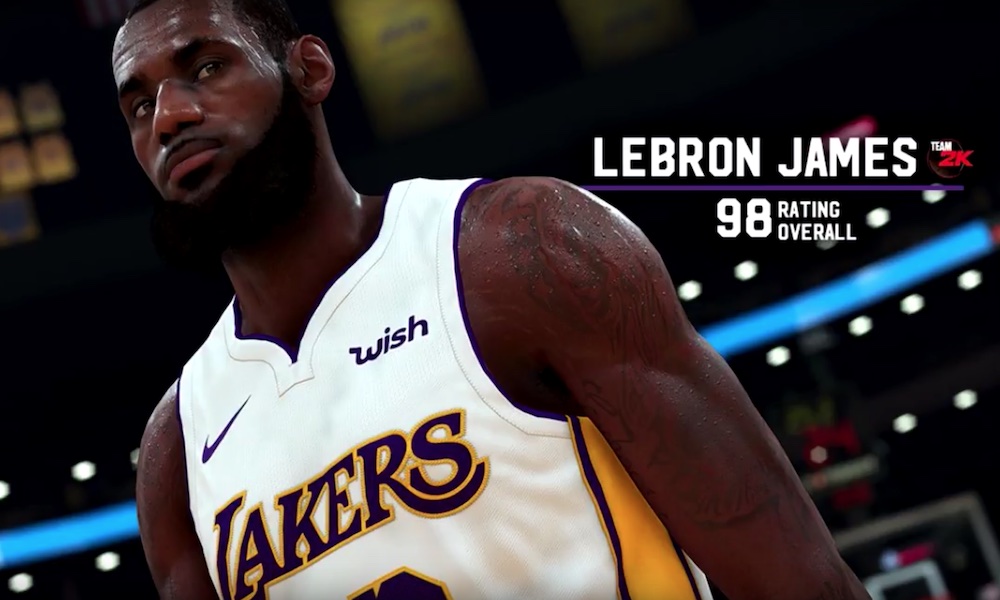 Fanit eivät innostuneet LeBron Jamesin kokonaisuudesta tulevassa NBA 2K19-pelissä.