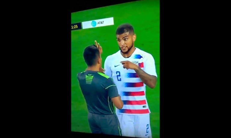 DeAndre Yedlin rikkoi Neymaria ja iski sen jälkeen suustaan pihalle kenties vuosisadan kuitin.