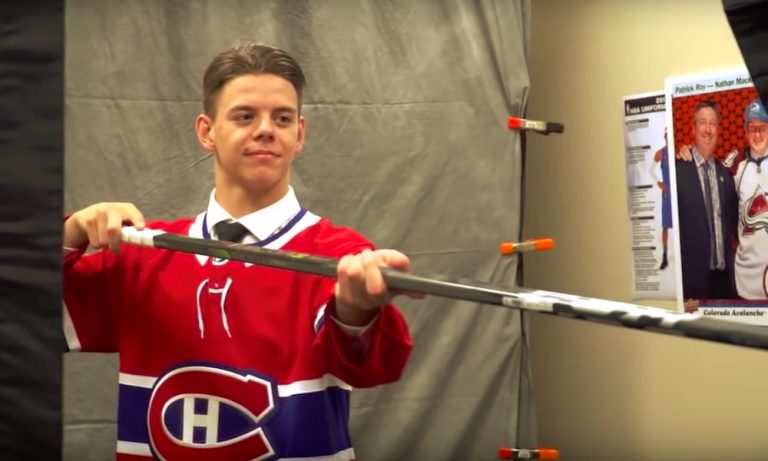 Montreal Canadiensin farmiseuran, Laval Rocketin, valmentaja on innoissaan Kotkaniemestä.