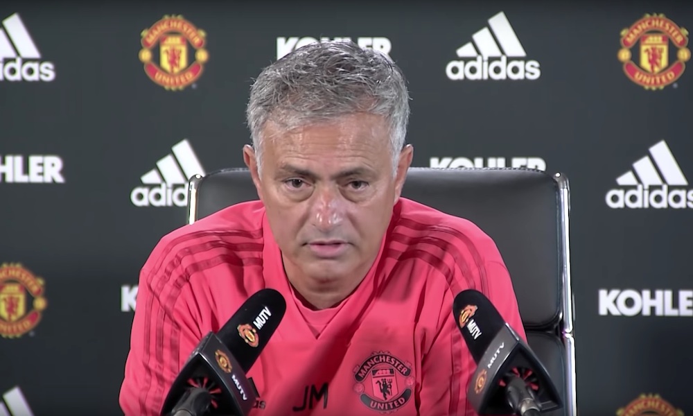 Jose Mourinhon voittotilasto on Manchester Unitedin seurahistorian kovin.