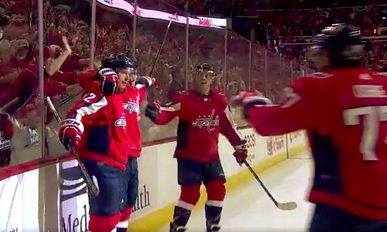 Washington Capitals aloitti Stanley Cupin puolustamisen murskaavasti.