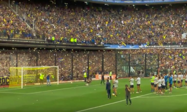 Boca Juniorsin harjoituksissa 50 000 katsojaa!
