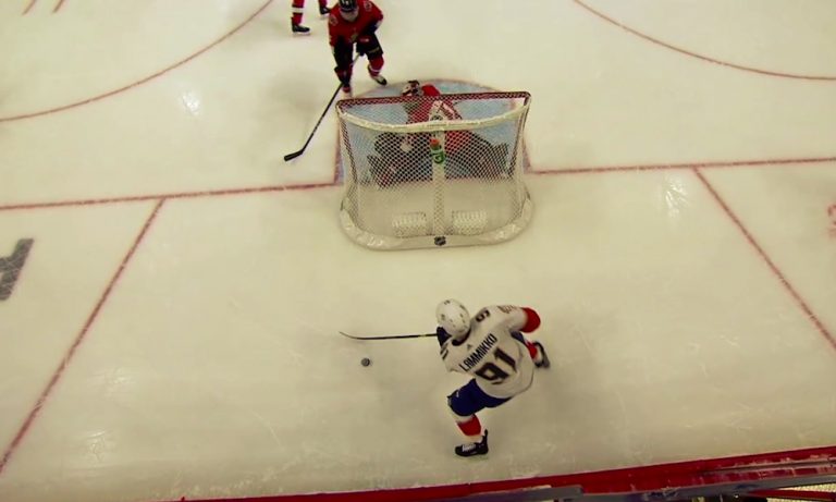 Juho Lammikko takoi neljä tehopistettä Ottawa Senatorsia vastaan, kun hän syötti neljä maalia.
