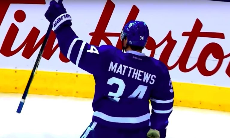 Auston Matthewsille yli 58 miljoonan dollarin jatkosopimus; hänestä tuli NHL:n toiseksi parhaiten palkattu pelaaja.