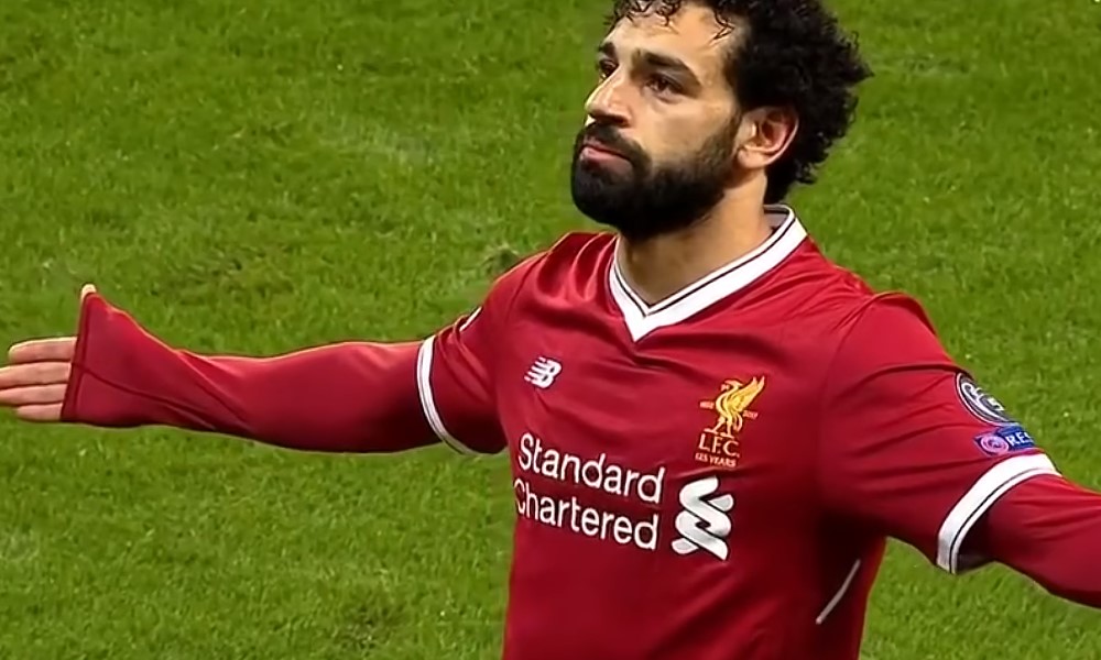 Mohamed Salah ajoi partansa.