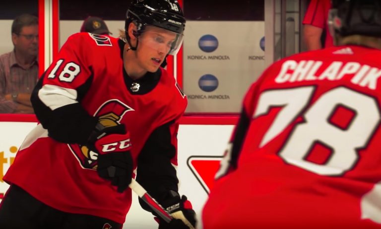 Ryan Dzingel Columbukseen. Jarmo Kekäläinen on nyt hankkinut Ottawasta kaksi pelaajaa, sillä myös Matt Duchene siirtyi seuraan aiemmin tällä viikolla.