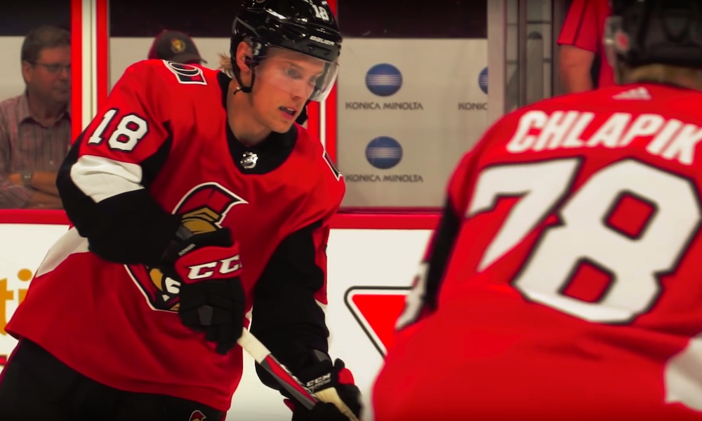 Ryan Dzingel Columbukseen. Jarmo Kekäläinen on nyt hankkinut Ottawasta kaksi pelaajaa, sillä myös Matt Duchene siirtyi seuraan aiemmin tällä viikolla.