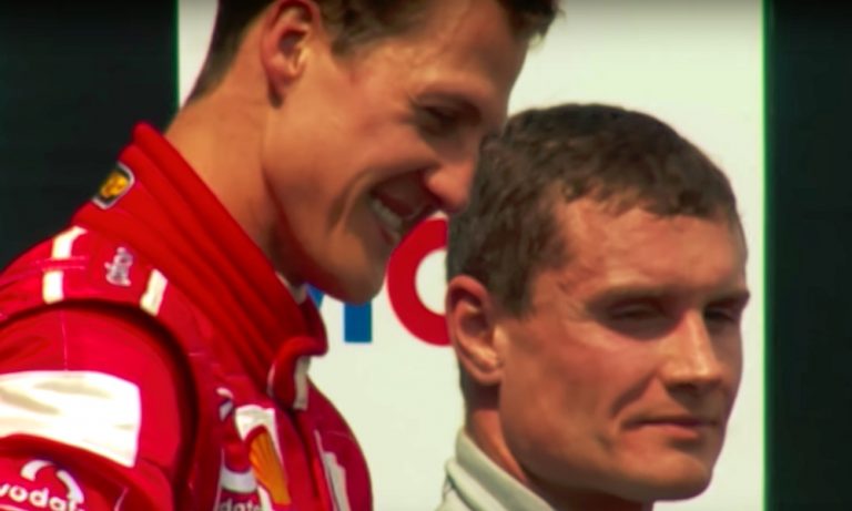 Ferrari halusi Coulthardin vuonna 1996, mutta skottikuski ei ollut valmis Michael Schumacherin kakkoskuljettajaksi.
