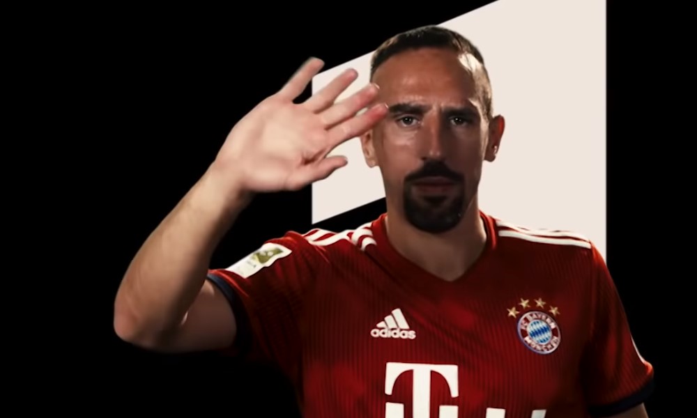 Franck Ribéry jättää Münchenin taakseen.