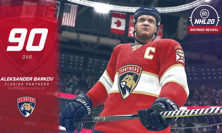 EA Sports julkaisi NHL 20-pelin kokonaisuuksia: mukana Top 20:ssä suomalaispelaajista ovat Aleksander Barkov ja Mikko Rantanen.