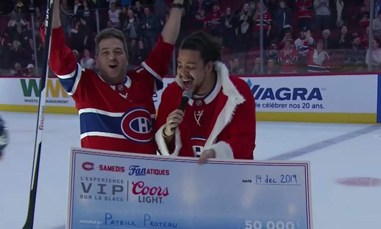 Montreal-fani voitti 50 000 dollaria erätaukokisassa. Lauantain ja sunnuntain välisenä yönä yksi NHL-fani sai varmasti ikimuistoisen kokemuksen.