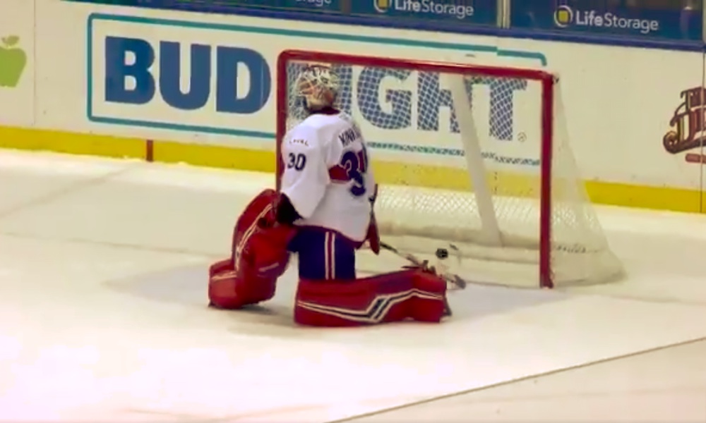 Montreal Canadiensin Keith Kinkaidilta karmea moka AHL:ssä: yhdysvaltalaisvahti sukeltaa todella syvissä vesissä.