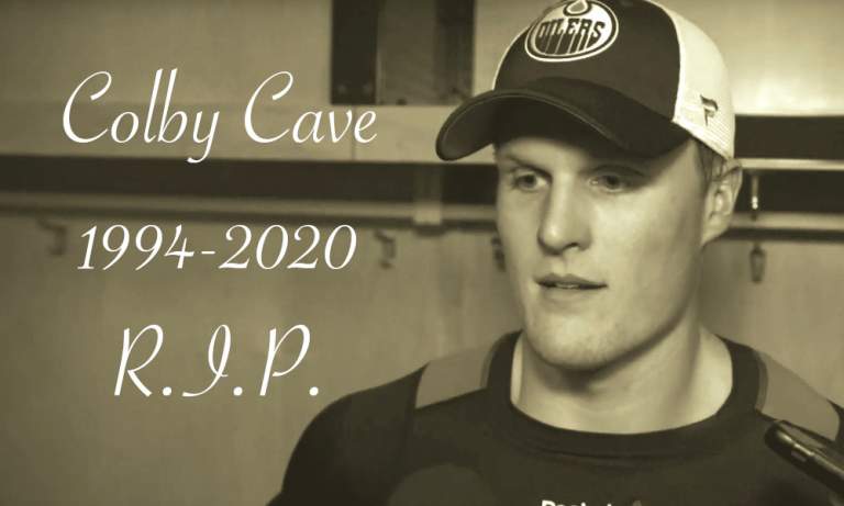 Colby Cave on poissa: Edmonton Oilersin pelaaja menehtyi vain 25-vuotiaana, aivoverenvuodon seurauksena.