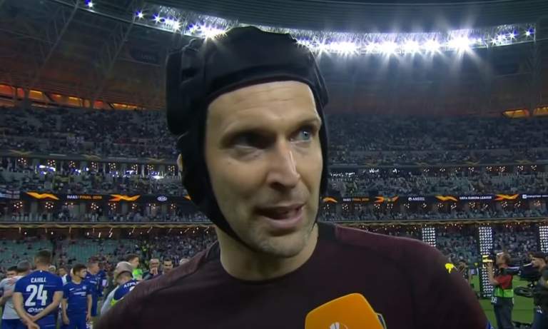 Petr Cech iski uudella karanteenihaasteella.