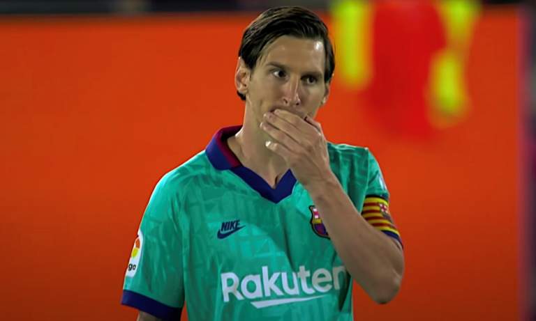 Mallorca-valmentaja suututti Leo Messin joulukuussa pelatussa ottelussa ja argentiinalainen tälläsi hattutempun joukkueensa 5-2-voitossa.
