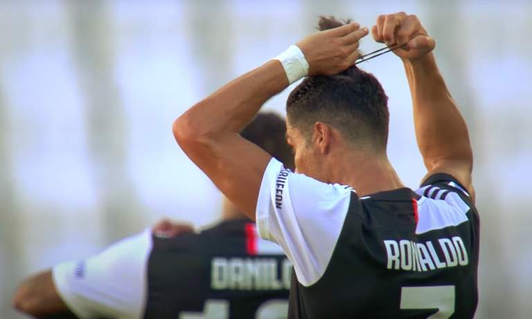 Cristiano Ronaldo teki uskomatonta historiaa, kun hän ylsi viikonloppuna 25:een Serie A -maaliin kauden 2019-2020 osalta.