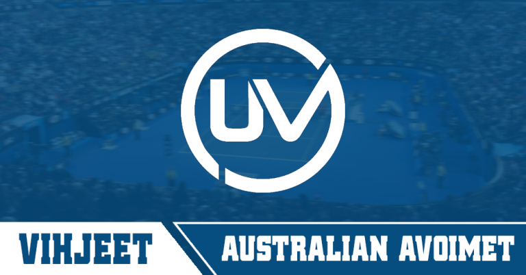 ATP Grand Slam Australia vihjekuva urheiluvedot